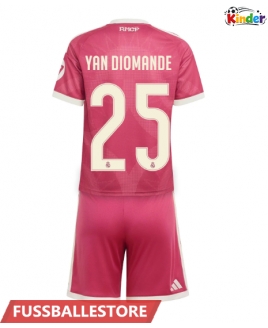 Günstige Real Madrid Yan Diomande #25 3rd trikot Kinder 2026-27 Kurzarm (+ Kurze Hosen)